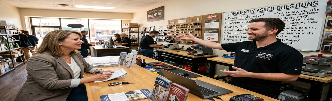 Locksmith consumer FAQ page hero